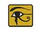 Wedjat Eye of Horus Udjat Egyptian Symbol of Protection Multi-Color Embroidered Iron-On or Hook & Loop Patch Applique